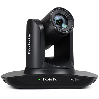 FoMaKo FMK30UH NDI-B NDI PTZ Camera,AI Auto-Tracking Gen 3, 30x Optical Zoom IP USB3.0 HDMI PTZ Camera for Church Services Worship Education (NDI 6 & NDI HX3 Certified)