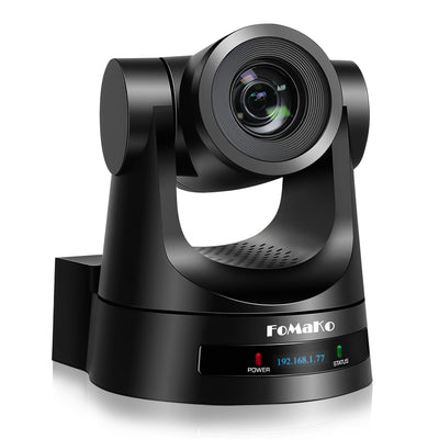 FoMaKo FMK20SDI Pro PTZ Camera HDMI, AI Auto-Tracking Gen 3, 20x Optical Zoom, True to Life Colors, PoE, HDMI PTZ Camera for Church Services Worship Education vMix OBS