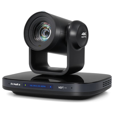 FoMaKo K820S 12G-SDI 4K 60FPS NDI PTZ Camera,Support Freed,20X Optical Zoom,4KP60 AI Tracking, 1/1.8 UHD CMOS 8.42MP HDMI USB3.0 3G-SDI, 12G SDI PTZ Camera for Church (NDI 6 & NDI HX3 Certified)